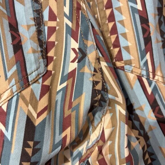 ROCK&ROLL DENIM Bargain Button Bell High Rise‎ Extra Stretch Pants Size 33x32 - Picture 9 of 12